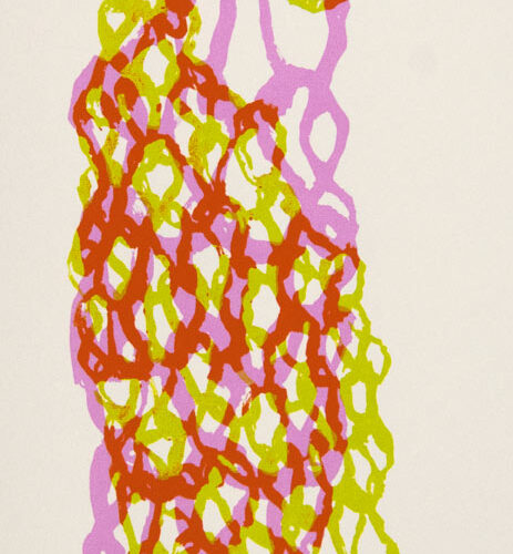 Symbiosis I, Silkscreen, 12.25" x 4.75", $150 unframed